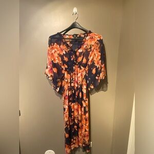 Curations Women’s Size Small Sheer Maxi Dress Coverup